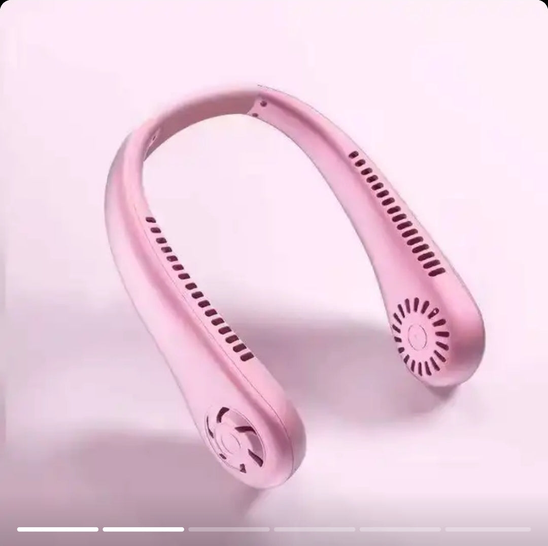 Rechargeable USB Neck fans